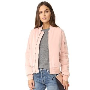 Hudson Jean Gene puffy bomber